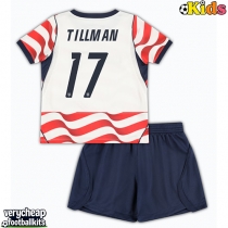 United States Malik Tillman #17 Replica Home Minikit World Cup 2026 Short Sleeve (+ pants)